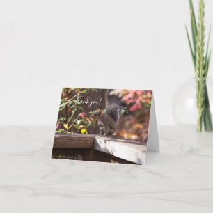 Wer kommt dort dank Ihrer Karte? Dankeskarte