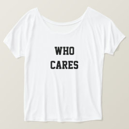 Wer kümmert sich? T-Shirt