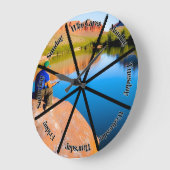 Wer kümmert sich um die Rentenzeitanzeige? Große Wanduhr (Winkel)