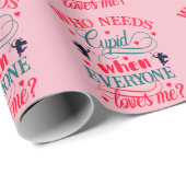 Wer Kupid braucht, wenn mich alle Lieben machen, Z Geschenkpapier (Rolleneckpunkt)