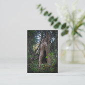 Wer lebt hier? ATC Visitenkarte (Stehend Vorderseite)