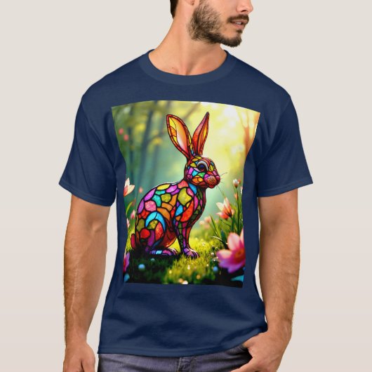 Wer Liebe nicht einen Hasen? T-Shirt (Vorderseite)