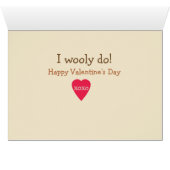 Wer Lieben Ewe? Ich würde es tun: Valentine/Geburt (Innenansicht Horizontal (Unten))