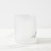 Wer Lieben Sie? Mattierte Tasse (Mittel)