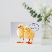 Wer Lieben Ya? Anpassbare Postkarte (Stehend Vorderseite)