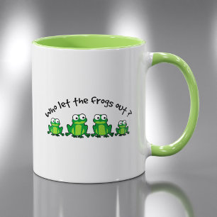 Wer ließ die Frösche heraus? Tasse