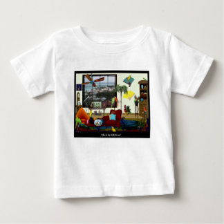 Wer ließ die VÖGEL heraus? Baby T wow T-shirt