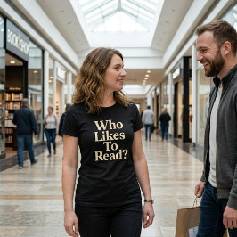 Wer liest gerne? Lesen T-Shirt