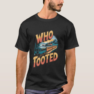 Wer lustige Zug Sprüche für Eisenbahn Schaffner tu T-Shirt