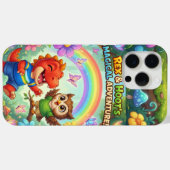 Wer magische Abenteuer-Laune Regenbogen Case-Mate iPhone Hülle (Rückseite (Horizontal))