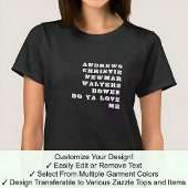 Wer meinen Namen teilt Berühmte historische Berühm T-Shirt