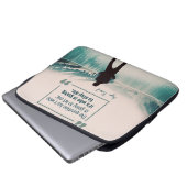 Wer mich stoppen wird laptopschutzhülle (Vorne Knopf)