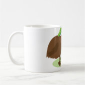 Wer muss bro fliegen? Kiwivogel Spaß Kaffeetasse (Links)