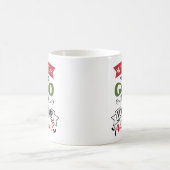 Wer muss schon brav sein Süß Kaffeetasse (Mittel)