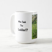 Wer nahm die Leiter 01 Kaffeetasse (Vorderseite Links)