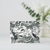 Wer Nase? Postkarte (Stehend Vorderseite)