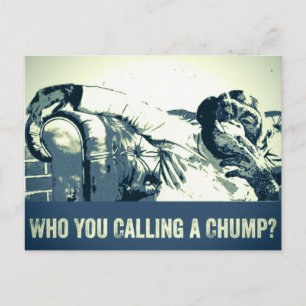 Wer nennst du einen Klumpen? Postkarte