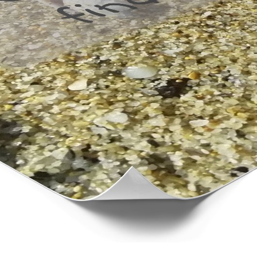 Wer nicht vor Weisheit aussieht Sprichwort Poster (Ecke)