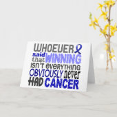 Wer Rektalkrebs gesagt hat Karte (Gelbe Blume)