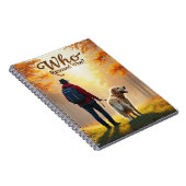 Wer rettete Wer - Der goldene Retriever Notizblock (Rechte Seite)