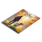 Wer rettete Wer - Der goldene Retriever Notizblock (Linke Seite)