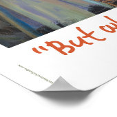 Wer sagst du, ich sei, Jesus 18x24" Poster (Ecke)