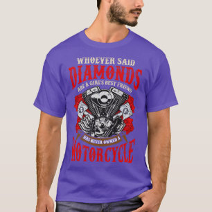 Wer sagt, Diamanten seien ein Mädchen der beste Fr T-Shirt