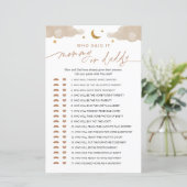 Wer sagte es Mama oder Daddy Baby Game Twinkle Sta (Stehend Vorderseite)