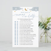 Wer sagte es Mama oder Daddy Baby Game Twinkle Sta (Stehend Vorderseite)