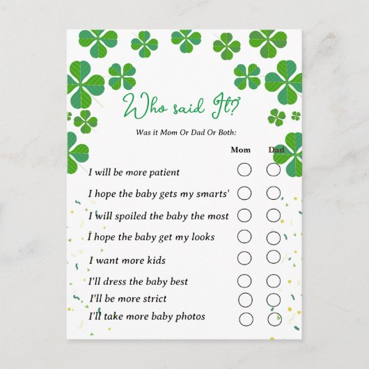 Wer sagte, es sei ein Kinderduschspiel Postkarte (Vorderseite)