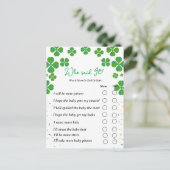 Wer sagte, es sei ein Kinderduschspiel Postkarte (Stehend Vorderseite)