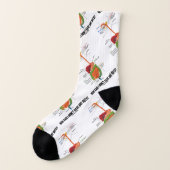 Wer sagte, ich habe keine Mädels? Verdauungssystem Socken (Links - Außen)