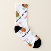 Wer sagte, ich habe keine Mädels? Verdauungssystem Socken (Links - Innen)