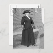 Wer sagte, ich könne nicht wählen? 1913 postkarte (Vorne/Hinten)