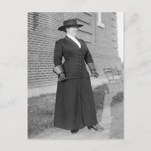 Wer sagte, ich könne nicht wählen? 1913 postkarte (Vorderseite)