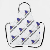 Wer sagte, ich sei normal? Bell Curve Geek Spaß Schürze (Vorderseite)