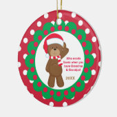 Wer Santa Grandma & Opa Bären Ornament braucht (Links)