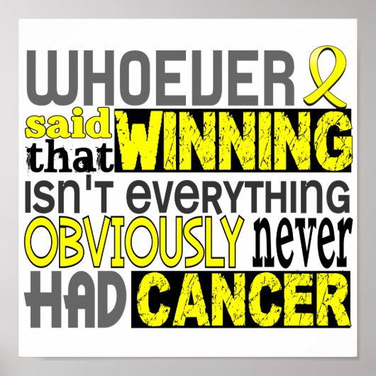 Wer Sarcoma gesagt hat Poster (Vorne)