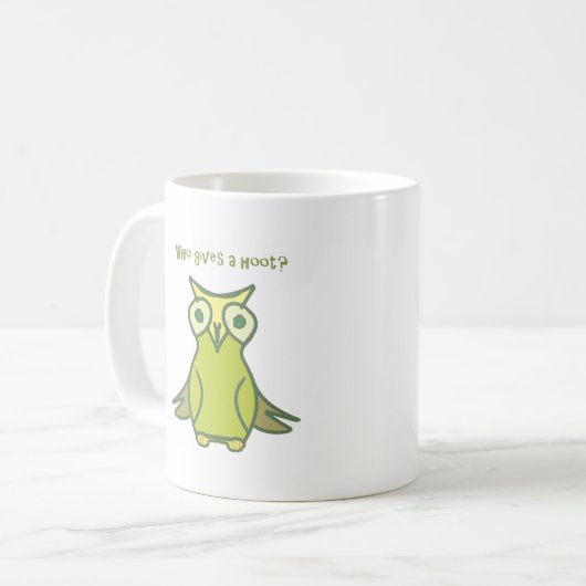 Wer scheut sich? Mug Kaffeetasse (Vorderseite Links)