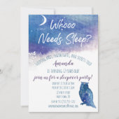 Wer Schlaf-Nachtschlaf braucht Einladung (Vorderseite)