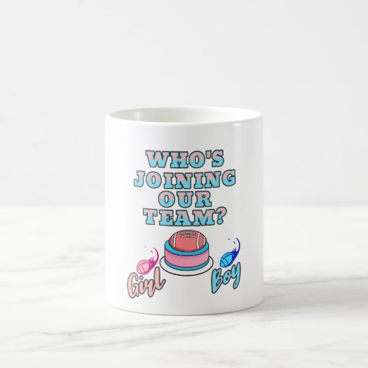 Wer schließt sich unserem Team an? Mädchen oder Ju Kaffeetasse (Mittel)