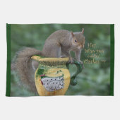 Wer Sie Callin Huhn Handtuch (Horizontal)