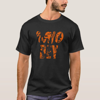 Wer sie - Cincinnati Football-Fan schwarz T-Shirt