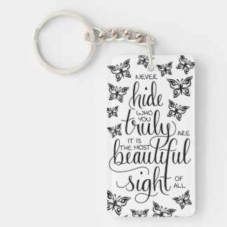 Wer Sie schön sind, Schmetterlings-Schlüsselring Schlüsselanhänger