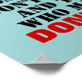 WER SIE SIND ~ 12X12 Poster (Ecke)