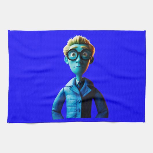 "Wer sieht dich an" Küchentuch (Horizontal)