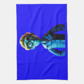 "Wer sieht dich an" Küchentuch (Vertikal)