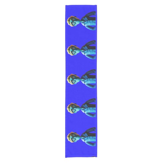 "Wer sieht dich an" Tischläufer (Vorderseite)