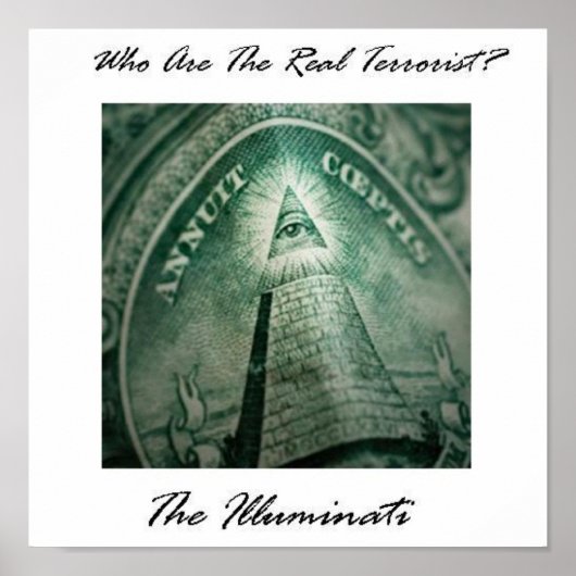 Wer sind die wahren Terroristen? Poster (Vorne)