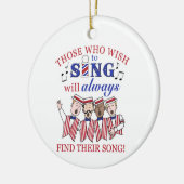 Wer singt (männlich) keramik ornament (Links)